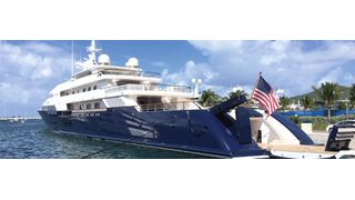 Auf der Superyacht Limitless haben IP69K-Block-I/O-Module TBEN von Turck klar Schiff gemacht. (Bild: Turck)