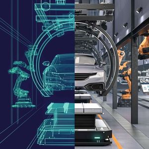 Der ganzheitliche Ansatz des digitalen Zwillings von Siemens schafft eine beispiellose virtuelle Darstellung, die genau der physischen Form, den Funktionen und dem Verhalten von Produkten und ihren Konfigurationen entspricht.(Bild:  Siemens)