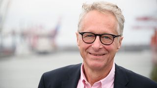 Dr. Bernd Pahnke, Sprecher der TFG Transfracht, freut sich, seinen Kunden eine Angebotserweiterung von/nach Bremen anbieten zu können und damit den Standort Wilhelmshaven zu stärken. (HHM - Marc Ihle)