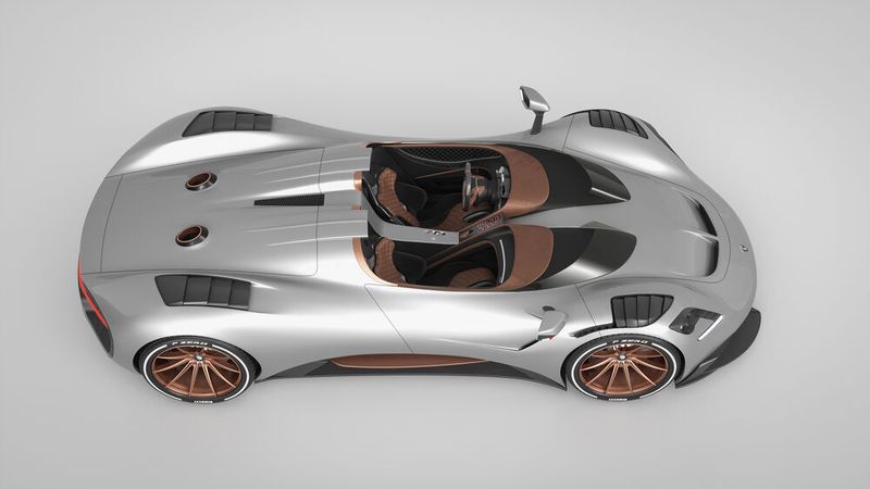 24 Exemplare will Ares vom S1 Spyder bauen. (Bild: Ares)