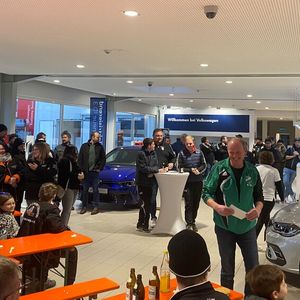 Ein erster Marketingaufschlag für den neuen Standort war der offizielle Eröffnungstag für das breite Publikum.(Bild:  Motor Nützel)