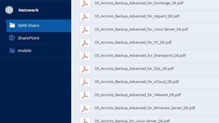 Acronis Access 7 ist für kleine und mittelständische Unternehmen (SMB; small and medium-sized businesses) konzipiert. (Acronis)