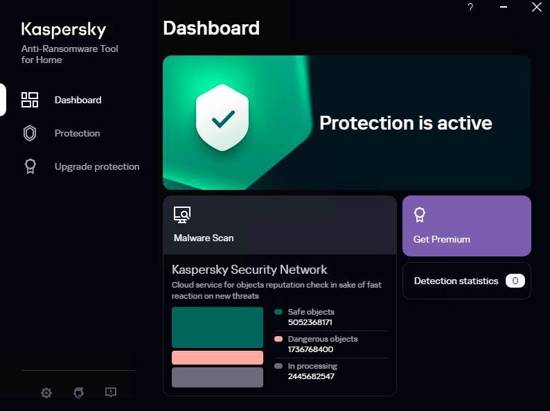 Kaspersky Anti-Ransomware-Tool schützt im laufenden Betrieb vor Ransomware. (Joos)