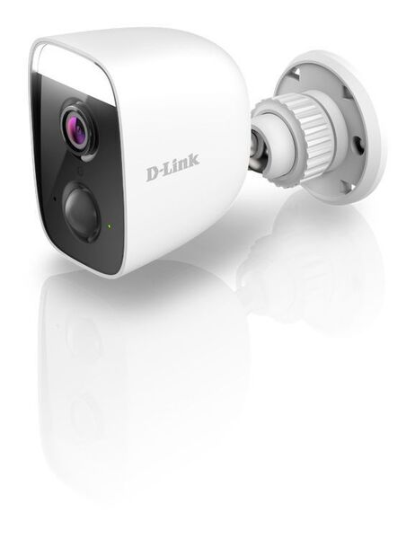 Die DCS-8627LH Full HD Outdoor Wi-Fi Spotlight-Kamera kann dank Infrarot auch in der Nacht sehen. (D-Link)