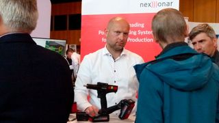 Nexonar zeigte auf der Schraubtec Süd seine Software nexonar Assembly Scout. Mit ihr, einem Tracker und einer Kamera können Schrauber-Positionen dynamisch überwacht werden. Nexonar ist auch auf der Schraubtec West vertreten. (Bild: D.Quitter/VCG)