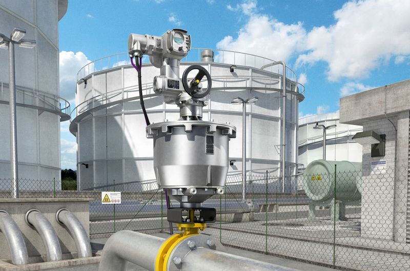 Stellantrieb mit Fail-Safe-Einheit (Auma)