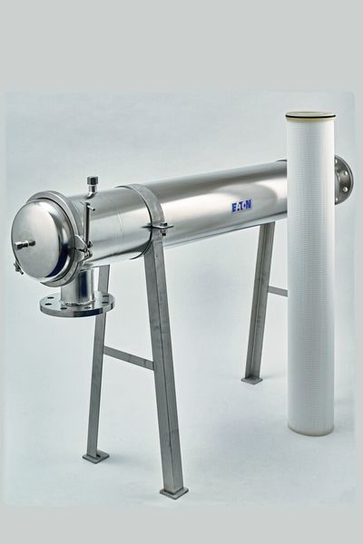 Das neue Beco Integra Cart KHF-Kerzengehäuse eignet sich zur Aufnahme der Beco Protect HF High Flow-Tiefenfilterkerze und ist für hohe Anströmung und große Volumina in der Vor- und Feinfiltration von Wasser konzipiert. (Eaton)