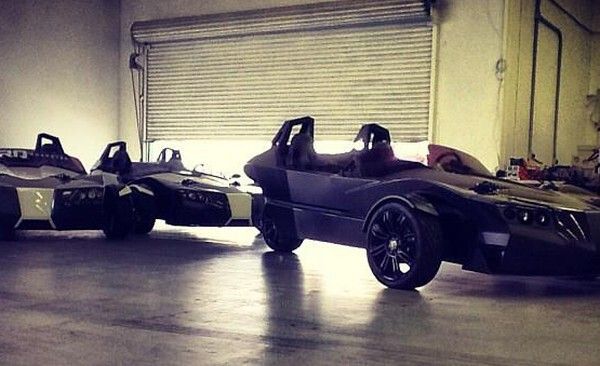 Der Torq Roadster: das elektrisch angetriebene Trike mit 300 kW könnte in einem Batman-Film mitspielen (Epic Electric Vehicles)