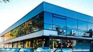 In Münster hängt seit 1. Februar der Procar-Schriftzug am dortigen BMW- und Mini-Autohaus - wie auch an vier weiteren Standorten. (Procar)