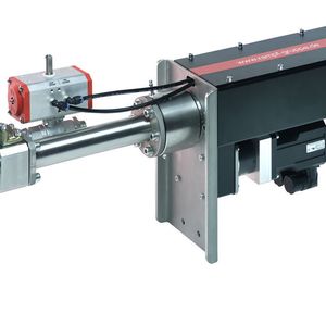 Der wartungsarme Elektrokolbendosierer E-KDS eignet sich besonders für gefüllte und abrasive Vergussmassen oder Klebstoffe. Bild: Rampf Dosiertechnik