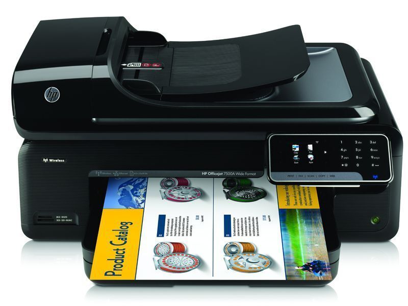 Der Officejet 7500A Wide Format e-AiO erstellt Ausdrucke bis A3-Format. (Archiv: Vogel Business Media)