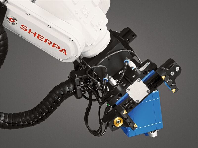 Sherpa Robotics setzt  auf die 2-Backen-Parallelgreifer der GPP5000-Serie und 3-Backen-Zentrischgreifer der GPD5000-Serie der Zimmer Group.  (Christiane Bach/Zimmer Group)