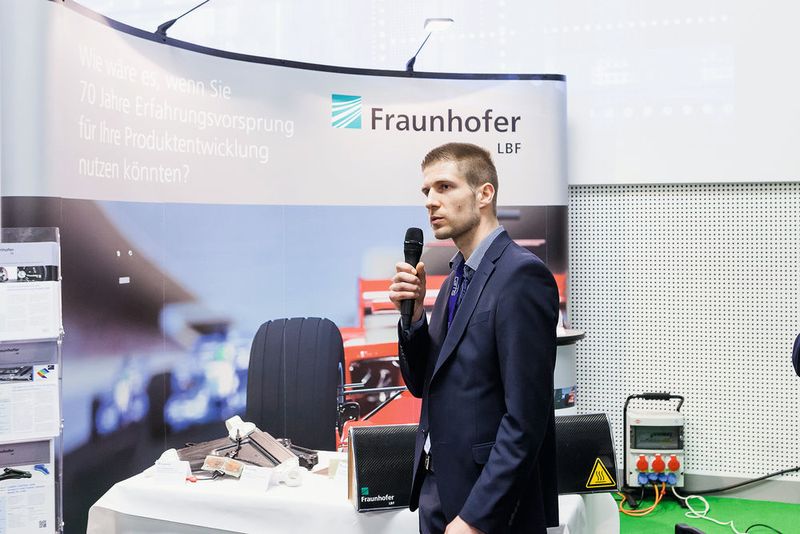 Ebenfalls auf dem Campus vertreten: das Fraunhofer-Institut für Betriebsfestigkeit und Systemzuverlässigkeit LBF.  (Stefan Bausewein)