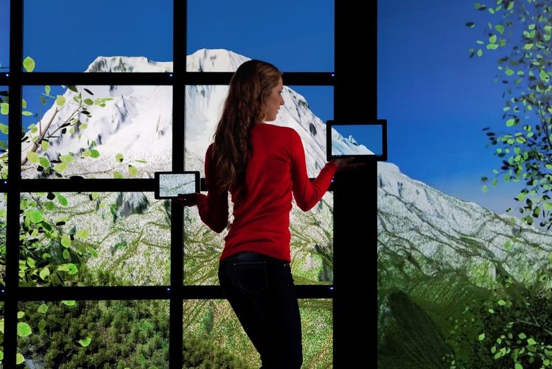 Das System ermöglicht neue Gemeinschaftserlebnisse in der lokalen und globalen visuellen Kooperation. (Bild: André Mailänder)