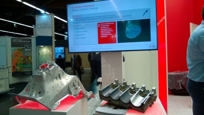 Die elektrokeramischen Beschichtungen von Henkel sorgen für eine harte und abriebbeständige Oberfläche von Leichtmetallteilen. (Bild: D.Quitter/konstruktionspraxis)