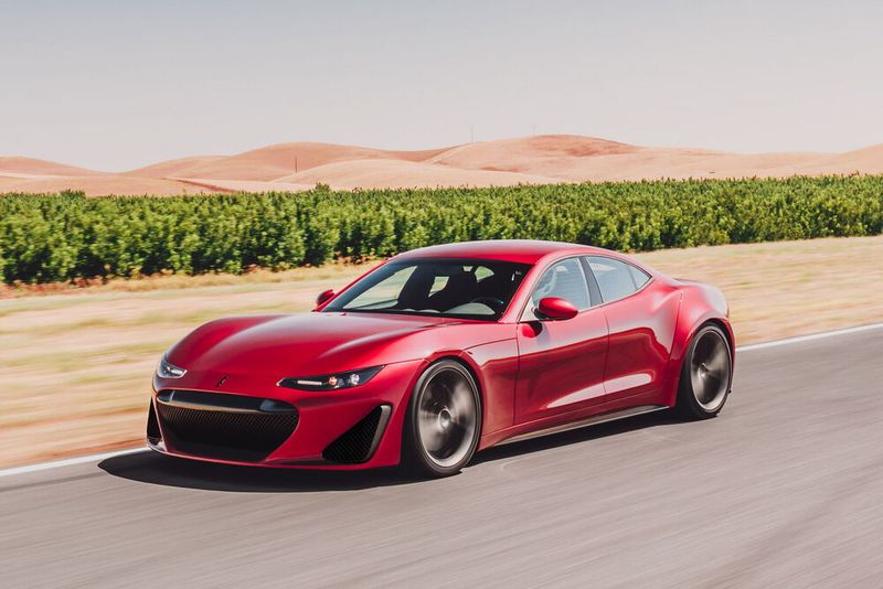 Auf einem Karma Revero basiert der Drako GTE. (Bild: Drako)