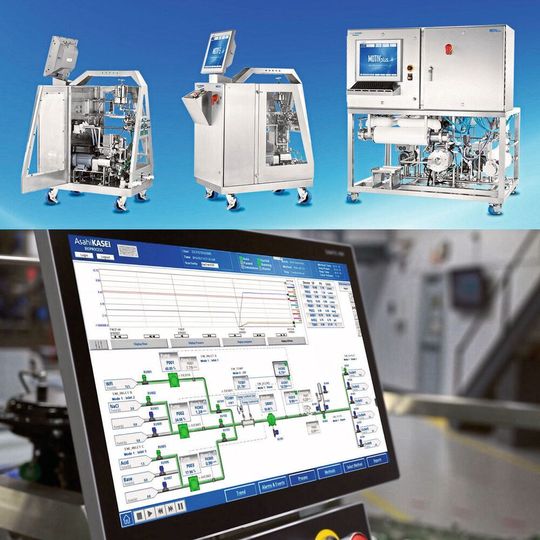 Mit der integrierten Automatisierungssoftware sorgt Motiv für einen effizienten und präzisen Ablauf der pharmazeutischen Produktion.(Bild:  Asahi Kasei)