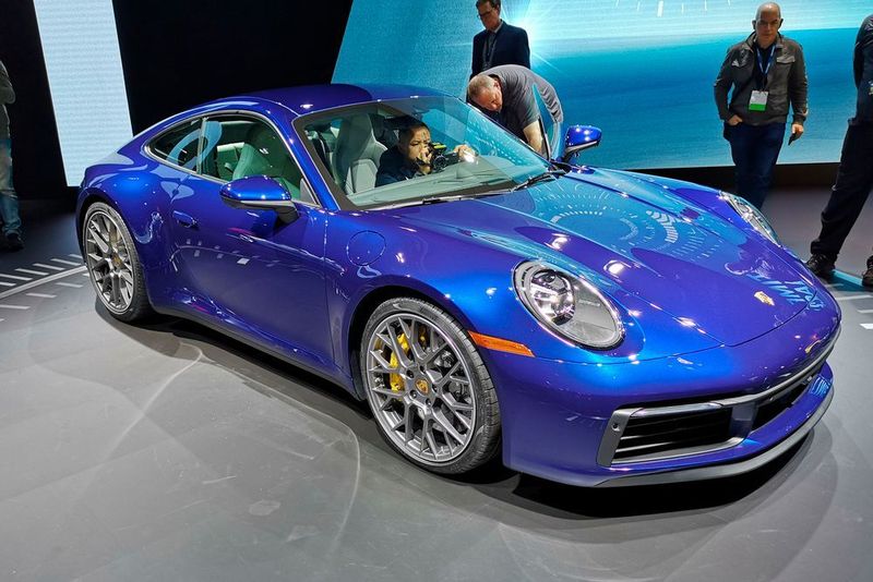 Der Porsche 911 zählt zu den Highlights in Los Angeles. (Max Friedhoff/SP-X )