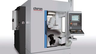 Mit seinen bis zu neun steuerbaren Achsen ist die FZ 08 MT hervorragend für die sechsseitige Komplettbearbeitung von der Stange geeignet. (Bild: Chiron)