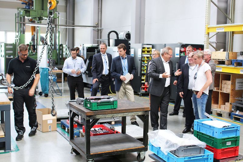 A tour around the facilities at Hofmann Innovation Group in Lichtenfels, Germany; a highly automated and standardised tool and mould making factory. (wortundform)