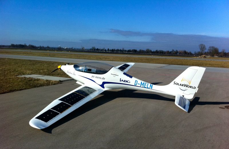 Das Schwesterflugzeug der e-One: Elektra One Solar ( PC Aero)