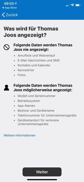 Die verschiedenen Einstellungen und Richtlinienauswirkungen werden angezeigt. (Joos / Microsoft)