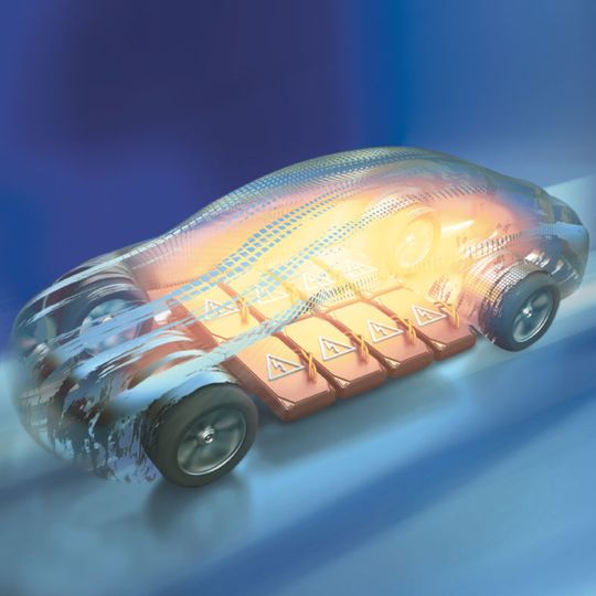 Eine typische Anwendung für Dünnschicht-Chipwiderstände: das Batteriemanagementsystem in Elektrofahrzeugen. Eine typische Anwendung für Dünnschicht-Chipwiderstände: das Batteriemanagementsystem in Elektrofahrzeugen.