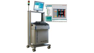 CT300 Galaxy mit LCD-Testbild (Archiv: Vogel Business Media)