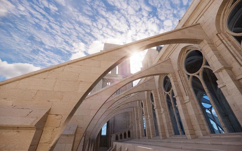 Beim Wiederaufbau des Denkmals wird ein digitaler Ansatz verfolgt: Im Fokus steht die Entwicklung einer zentralen cloud-basierten Datenumgebung und -plattform für alle am Projekt beteiligten Stakeholder – auf diese Weise haben alle Parteien Zugriff auf aktuelle Daten und Pläne und sind jederzeit auf dem neuesten Stand.  (Autodesk)