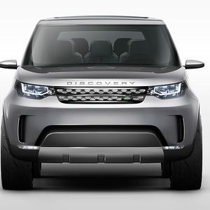 Bulliger Blick und unter dem Blech sehr viel neue Technik: Der Land Rover Discovery Vision Concept.