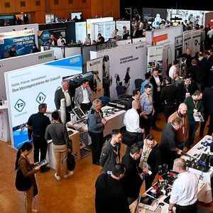 Die Stadthalle Sindelfingen bot genügend Platz für die 66 Aussteller und rund 650 Teilnehmer.(Bild:  Stefan Stark)