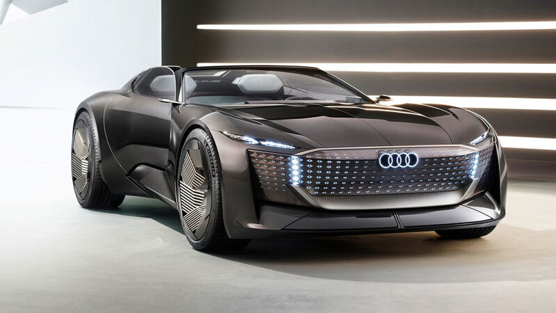 Modell der Zukunft: das Concept Car „Audi Skysphere“.