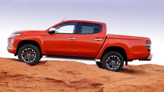 Genauso wenig stand der zuschaltbare Allradantrieb samt Untersetzung zur Diskussion. (Bild: Mitsubishi)