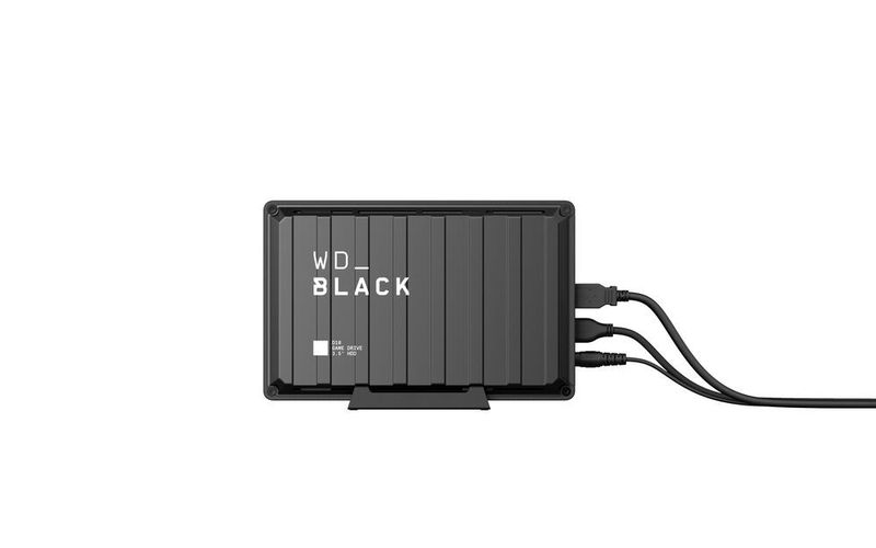 In der PC-Version bietet die WD Black D10 Game Drive eine Speicherkapazität von acht TB. Die kostspieligere Xbox-Version stellt sogar zwölf TB bereit. (Western Digital)