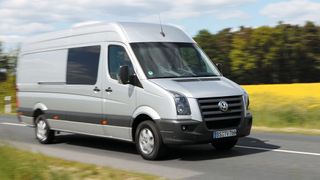 Bei vielen älteren VW-Crafter-Modellen soll die Software angepasst werden.   (Bild: Hersteller)