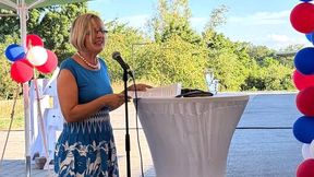 Geschäftsführerin Claudia Gläser zeichnete den Werdegang auf vom kleinen Mittelständler aus dem Schwarzwald hin zu einem internationalen Unternehmen.  (Bild: Gläser Group)