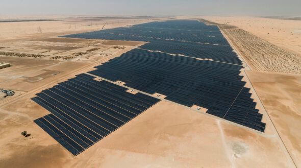 The UAE’s Sweihan Photovoltaic IPP development was named as the Project of the Year at the 2020 MEED Projects Awards. ( Marubeni Corporation)