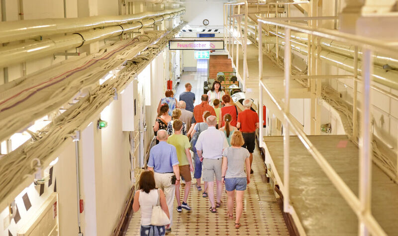 Das Industrie- und Filmmuseum Wolfen lud gemeinsam mit den Partnern der Chemieregion zum Familientag ein. (Martin Klindtworth)