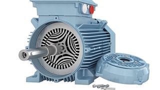 Mit diesem auf höchste Sparsamkeit getrimmten Motor, ist es schon jetzt möglich, die Energieeffizienzklasse IE5 zu erfüllen. (ABB)