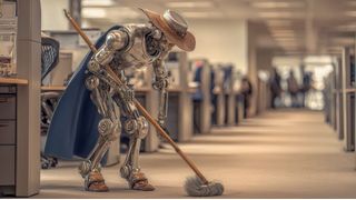 Unternehmen investieren weiter in KI-Agenten. Diese werden aber bislang vor allem jenseits geschäftskritischer Prozesse als Chatbots oder Assistenten ohne Entscheidungskompetenzen eingesetzt. (Bild: Midjourney / KI-generiert)