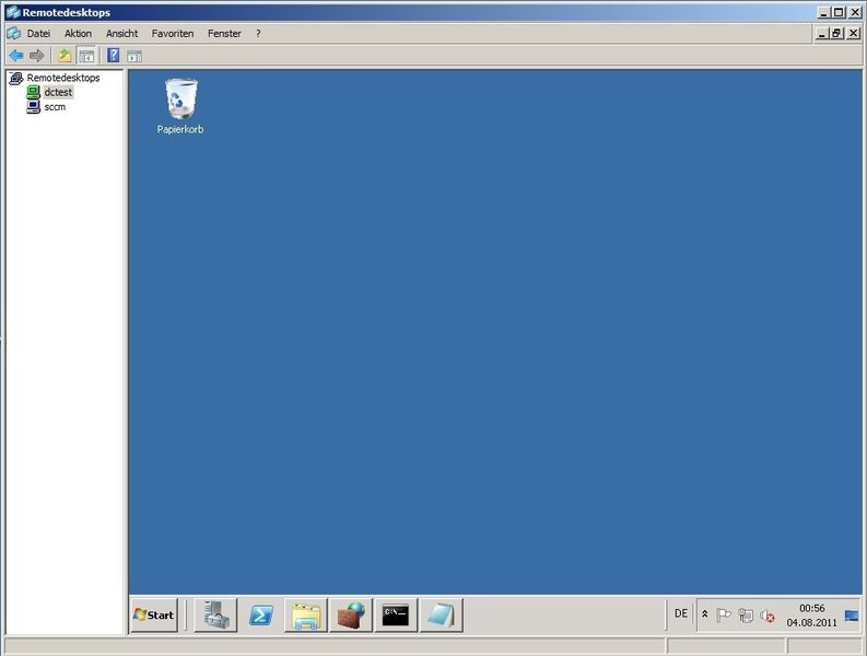 Abbildung 5: Remotedesktops ist eine Alternative zur Windows Remote Console mstsc.exe. Sie bietet einen guten Überblick über die zu verwaltenden Server oder Workstations. Details über Anmeldeinformationen können optional mit der Anmeldung gespeichert werden, sodass ein erneuter Zugriff auf den Host vereinfacht wird. (Archiv: Vogel Business Media)