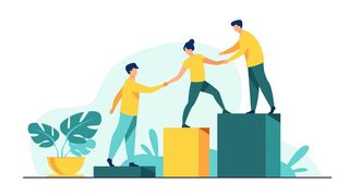 Die Grundlage für ein erfolgreiches Unternehmen sind starke Teams. (Bild: SurfupVector - stock.adobe.com)