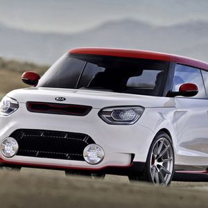 Die im Februar 2012 vorgestellte Studie Trackster gibt einen optischen Vorgeschmack, wie der Kia Soul weiterentwickelt werden könnte.(Foto:  Kia)
