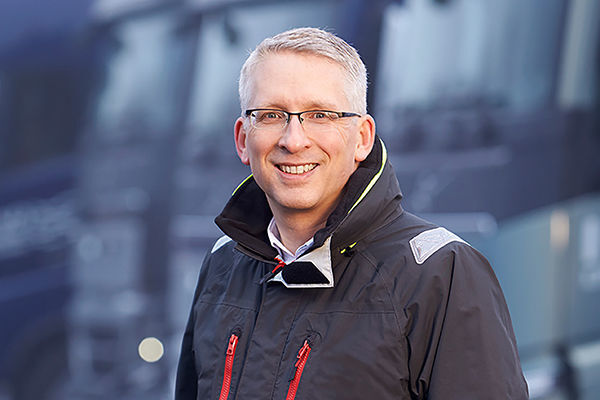 Lars Mårtensson: „Wir wollen zu den Wegbereitern in Sachen Elektromobilität gehören und die Senkung des Kraftstoffverbrauchs und der Emissionswerte stetig vorantreiben“ (Volvo Truck Corporation)