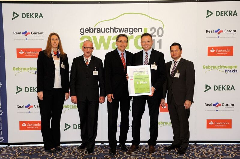 Das Mercedes-Center Recklinghausen war Pilotbetrieb für die neue Lueg-Gebrauchtwagenstrategie und sicherte sich Platz fünf. (Mack)