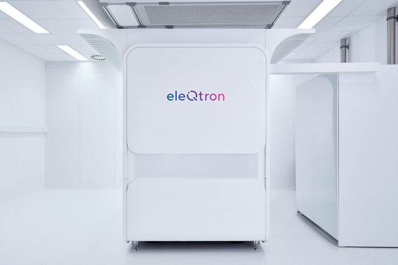 Der Quantencomputer von Eleqtron im schicken Outfit.  (Bild: Sichtplan)