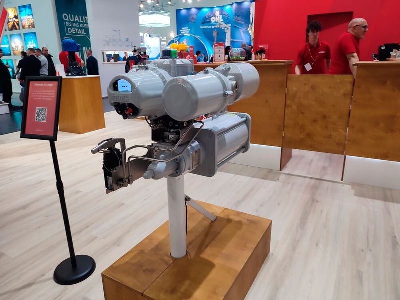 Antiestechnik bei Rotork... (Bild: PROCESS/STephan)