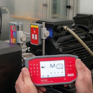 Mit dem LAS-Set kann der Anwender Wellenantriebe innerhalb von Sekunden perfekt ausrichten.