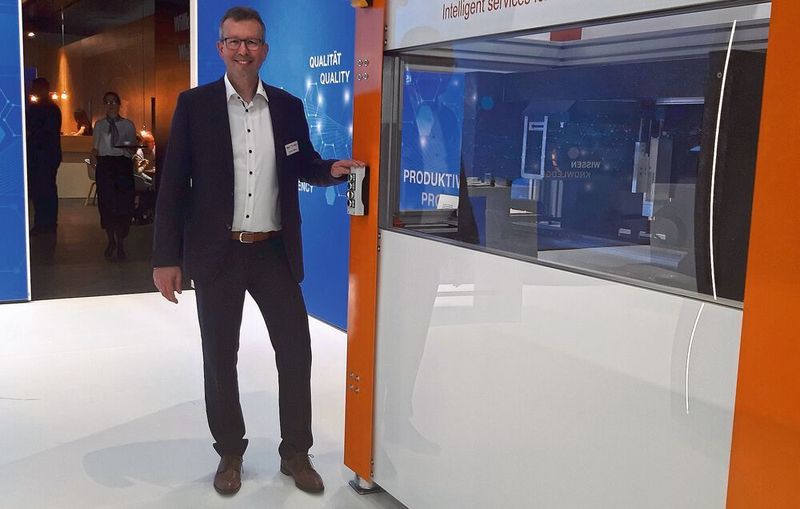 Bild 2: Volker Meier, Geschäftsführer bei Tool Drives: „Mit Yaskawa haben wir einen Automatisierungsspezialisten im Boot, der in der Holzbearbeitungsbranche viel Erfahrung hat. Die Antriebskomponenten sind perfekt aufeinander abgestimmt.“ (Tool Drives)