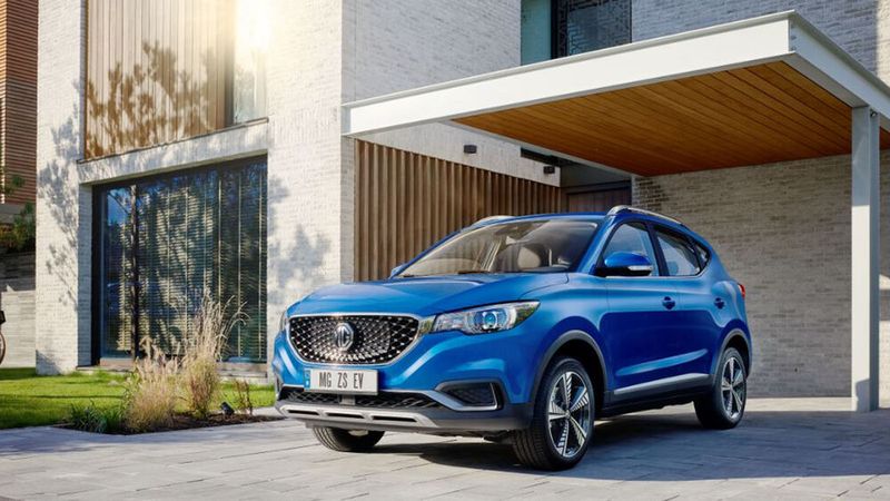 MG startet Anfang 2021 mit dem Elektro-SUV ZS EV. (MG)